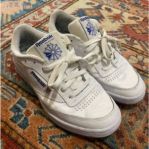 REEBOK CLUB C 85 VINTAGE SHOES - WHITE - Size men’s 7